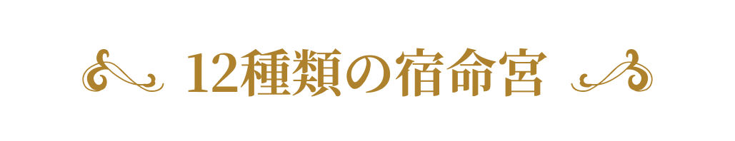 12種類の宿命宮